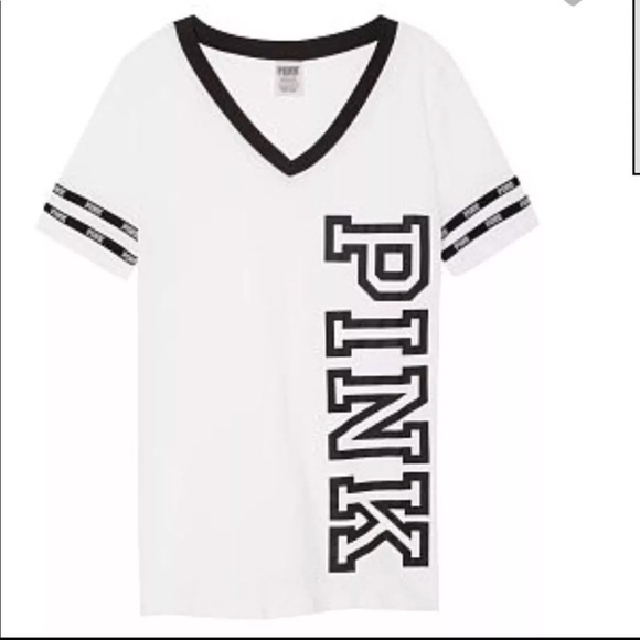 BUNDLE of 2 PINK Perfect V-Neck Shirts - Picture 2 of 4